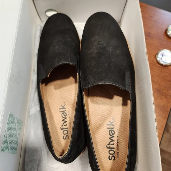 Softwalk whistle black shoes Size 9 - Picture 5 of 6